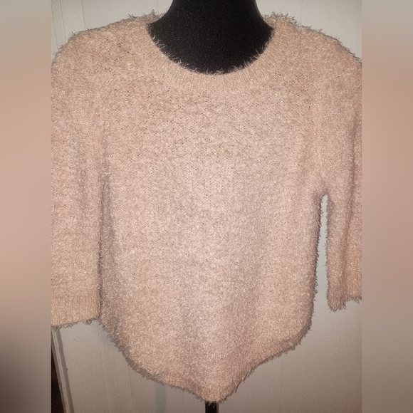 New Directions Soft Beige Women's Sweater - Picture 3 of 7